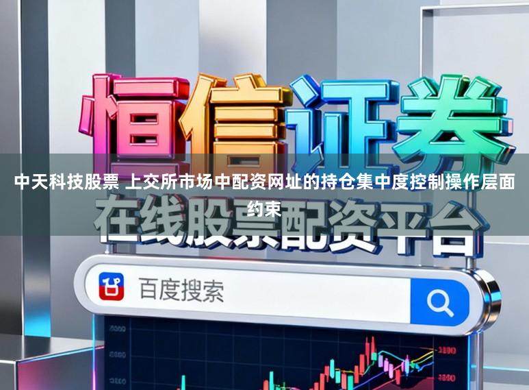 中天科技股票 上交所市场中配资网址的持仓集中度控制操作层面约束